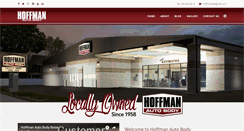 Desktop Screenshot of hoffmanautobody.net